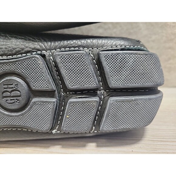 GH Bass Monte Mens Penny Loafer Black 8.5 Drivers Leather EXCELLENT - Picture 7 of 16